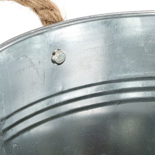 Blecheimer mit Seilgriffen