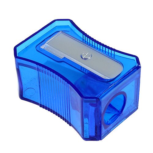 Floristik24 Bleistiftspitzer Blau 6cm