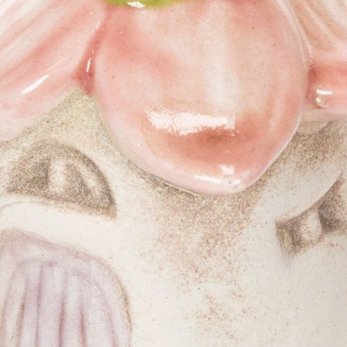 Artikel Hängedeko Blume Keramik Feenhaus als Dekoration zum Aufhängen 6cm 6St