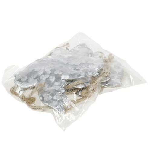 Blume Vogel Schmetterling Metall 5,5cm - 7,5cm 15St | Floristik24.ch