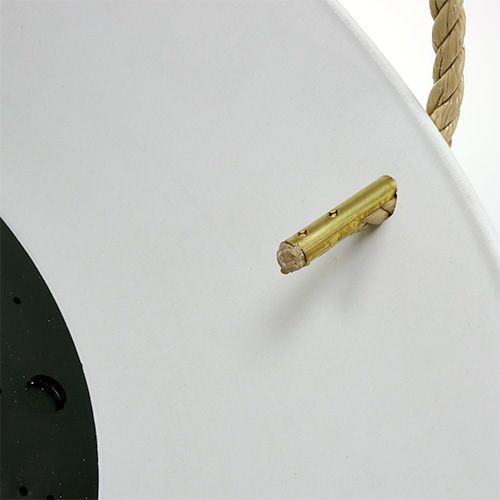 Floristik24 Blumenampel „Fiona“ Ø25cm H12cm Weiß