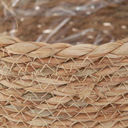 Artikel Blumenampel Seegras Körbe zum Hängen am Seil H130cm