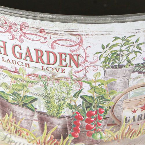 Artikel Blumenschale Vintage Plastik Fresh Garden Bunt Ø21cm 2St