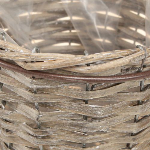 Artikel Blumentopf Gartenwerkzeug Deko Braun Ø17,5cm H30cm