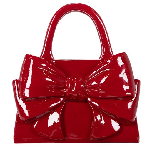 Deko Vase Handtasche aus