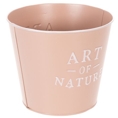 Artikel Zink-Blumentopf Altrosa Ø17,5cm H15cm Art of Nature