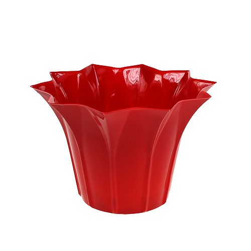 Blumentopf Plastik Rot Ø10,5cm 10St