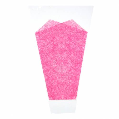 Artikel Blumentüte Pink L40cm B12-30cm 50 St