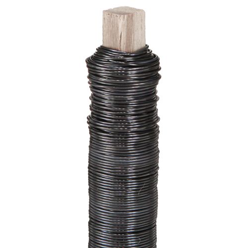 Floristik24 Blumenwickeldraht blaugeglüht 0,65mm 100g