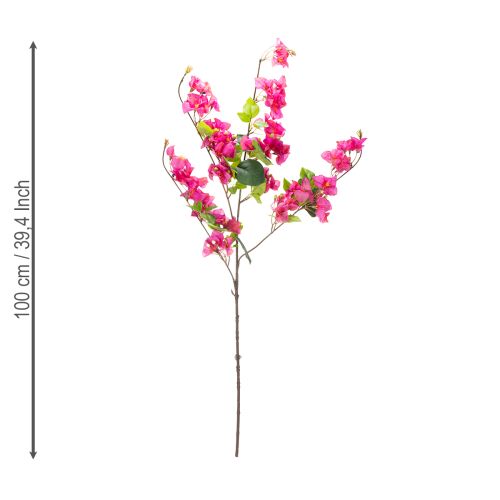 Artikel Kunstblume Bougainvillea Zweig für Frühlingsdekoration 100cm