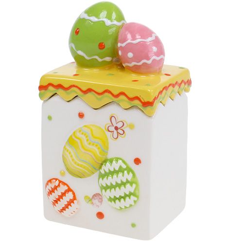 Bonbondose Gelb Ostern 13,5cm
