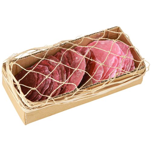 Floristik24 Capiz Muschel Deko in Rosa Berry 5cm–8cm Mix 60 St