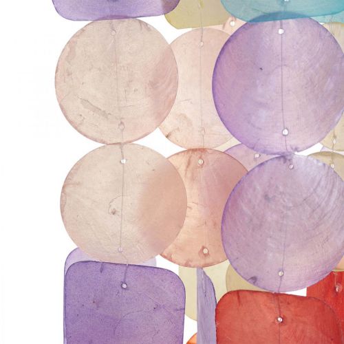 Floristik24 Capiz Windspiel Hängedeko Muscheln Perlmutt Ø14cm 67cm