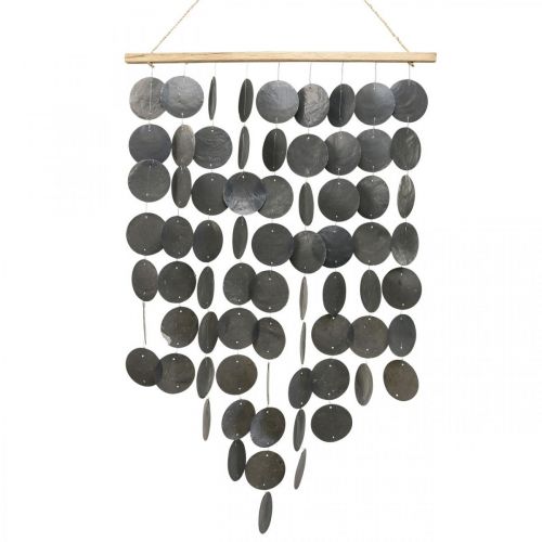 Capiz Windspiel, Hängedeko Muscheln Wandschmuck 68cm