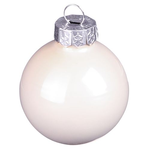 Christbaumkugeln Glas Baumkugeln Berry Mix Ø5cm 24 St Berry Rosa Beige creme glänzend | Floristik24.ch
