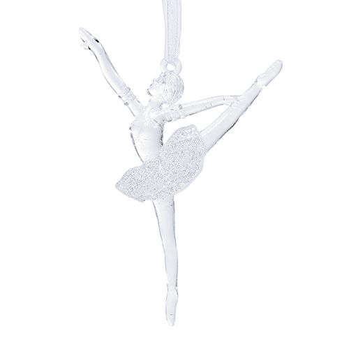 Floristik24 Christbaumschmuck Ballerina 10cm 12St