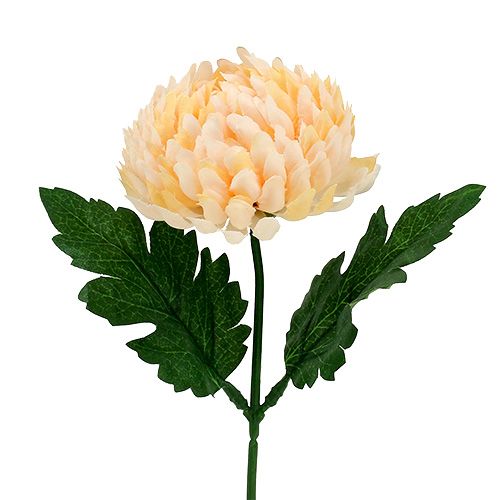 Floristik24 Chrysantheme Pfirsich künstlich Ø7cm L18cm