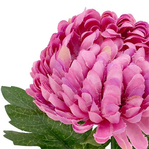 Floristik24 Chrysantheme Pink künslich Ø7cm L18cm