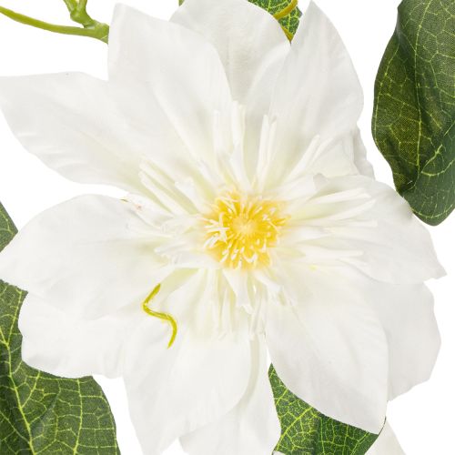 Artikel Künstlicher Clematis Zweig mit Blüten für elegante und pflegeleichte Dekoration 81cm 2St