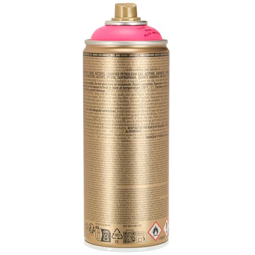 Artikel Color Spray Leuchtfarbe Pink Farbspray Montana Cans 400ml