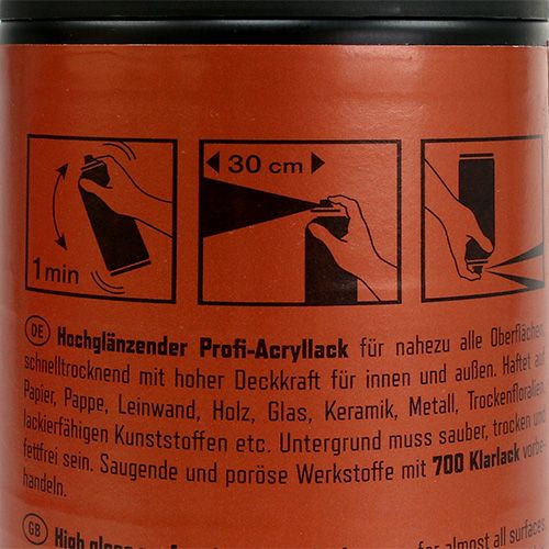 Floristik24 Color-Spray Metallic Glanzkupfer 400ml