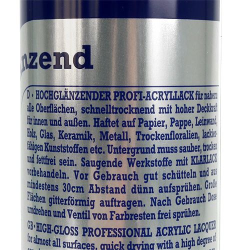 Floristik24 Color-Spray Metallic Glanzsilber 400ml
