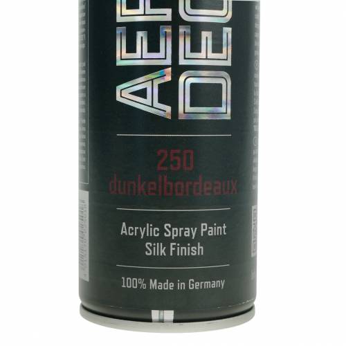 Floristik24 Color Spray Seidenmatt 400ml Dunkelbordeaux