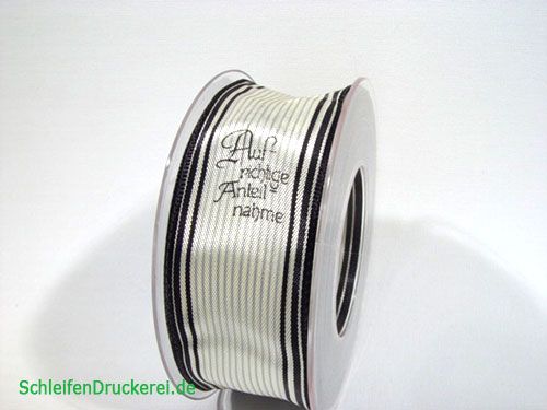 Floristik24 Trauerband Br:40mm L:20m