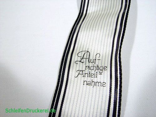 Floristik24 Trauerband Br:40mm L:20m