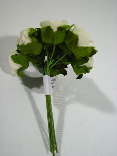 Floristik24 Miniröschen weiß (144St.)