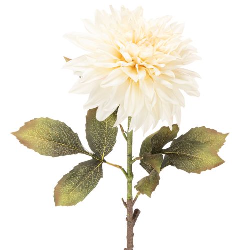 Künstliche Blume Dahlie aus Seidenstoff 68 cm cremeweiss online kaufen | Floristik24.ch