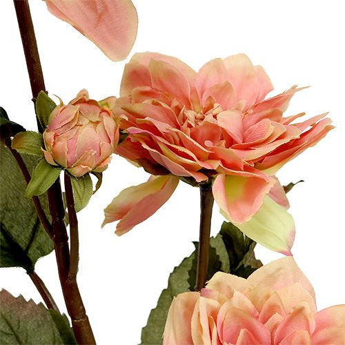Floristik24 Dahlie Rosa Ø10cm L68cm 3St