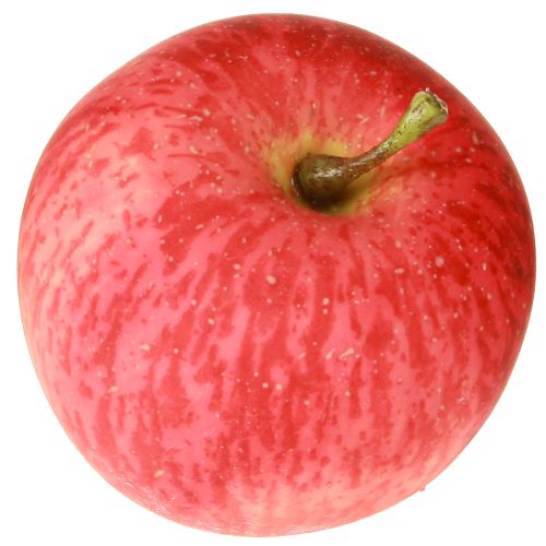 Floristik24 Kleiner Deko Apfel Rot Gelb Real-Touch Kunstobst 5,5cm 1 St