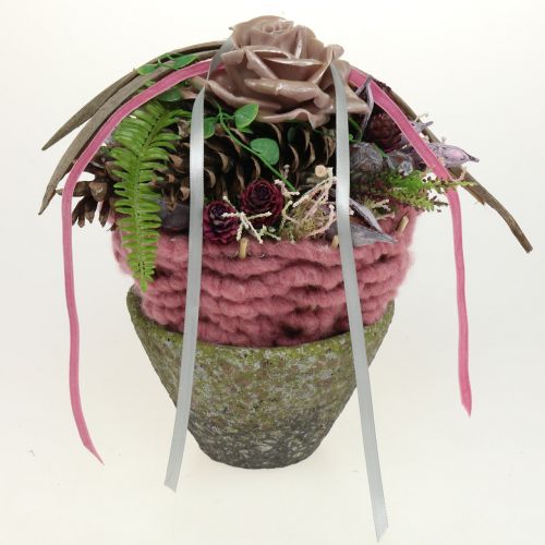 Floristik24 Topf zum Bepflanzen Ø12cm H11cm 2St