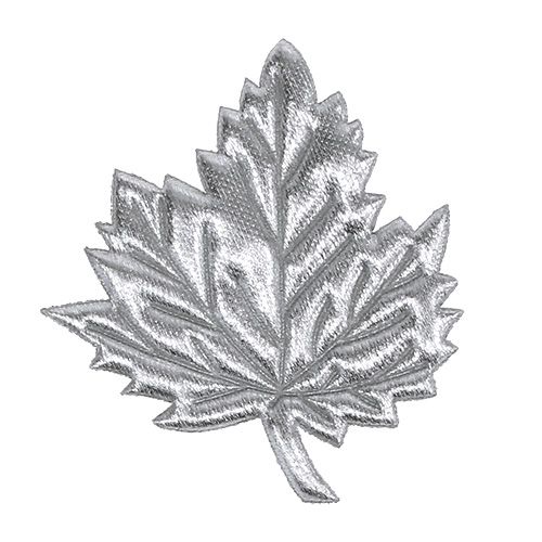 Artikel Deko-Blätter aus Seide 5cm Silber 60St