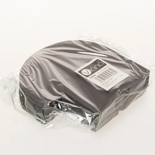 Wabenpapier Kürbis aus Papier, dunkelgrau, 24 cm, 4er-Set | Floristik24.ch
