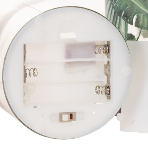 Deko-Flaschen LED Glas Flamingo 37,5 cm Warmweiss 2er-Set | Floristik24.ch