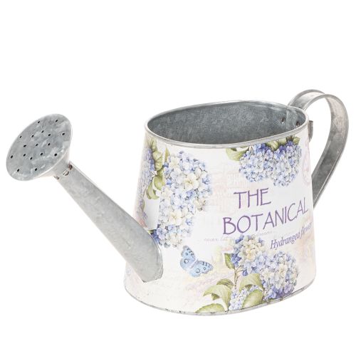 Deko Giesskanne Metall Hortensien Blumen Motiv 30x11x14,5cm für Innenbereich online kaufen | Floristik24.ch