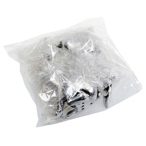 Floristik24 Deko-Hasen Silber 15cm 2St