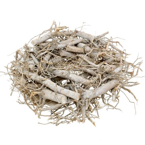 Floristik24 Deko Kranz Natur, Grau Ø40cm 1 St