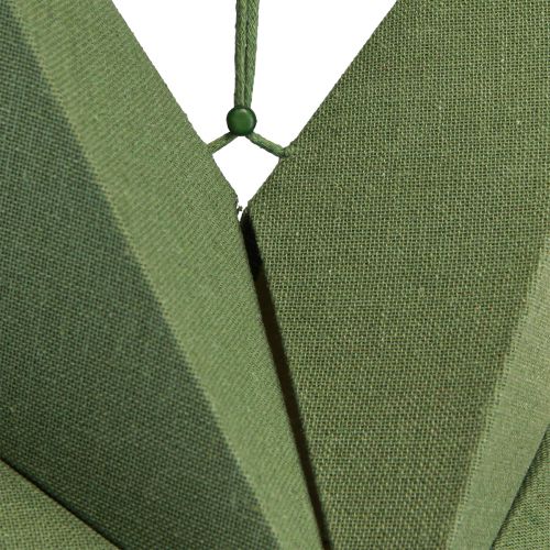 Artikel Dekorativer Stern aus Papier und Jute zum Aufhängen als festlicher Hingucker