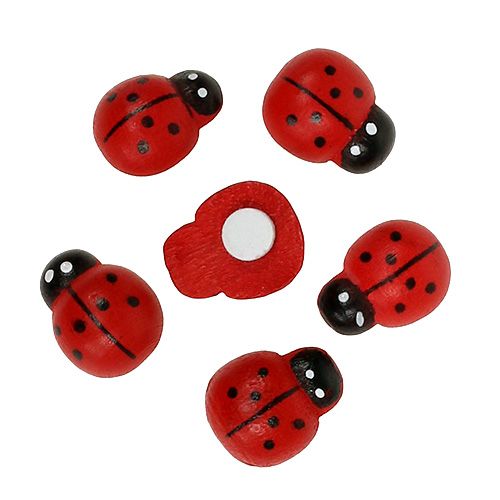 Floristik24 Deko-Marienkäfer zum Kleben 1,5cm Rot 360St