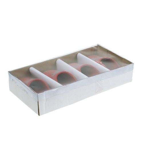 Deko-Pantoffel 13cm Rot 4St | Floristik24.ch
