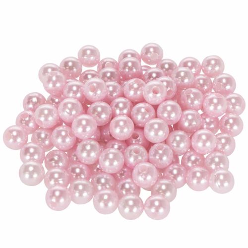 Deko-Perlen Kunststoff Rosa Ø10mm Bohrloch Ø3mm 115 Stück online kaufen | Floristik24.ch