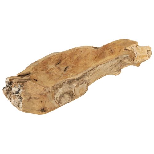 Deko Schale Holz Teakholz Natur Maritim 46x14x7cm