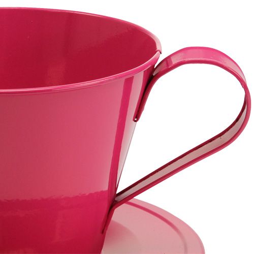 Artikel Deko-Tasse Pink Ø16cm H11cm
