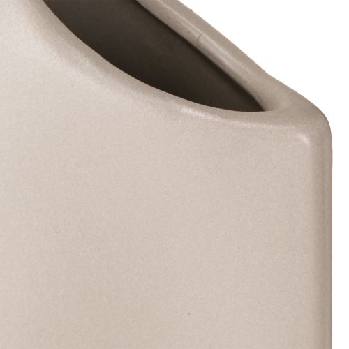 Artikel Deko Vase Keramik Tasche Shopper Grau 19×4,5×33cm