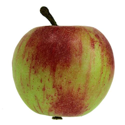 Floristik24 Künstliche Äpfel Rot, Grün Ø4cm 12St