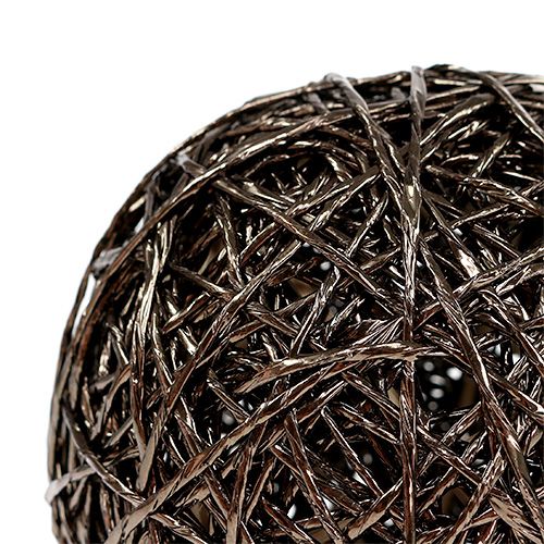 Deko-Kugel Dunkelbraun Ø15cm | Floristik24.ch