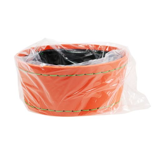 Floristik24 Deko Schale orange Ø20cm H9cm, 1St